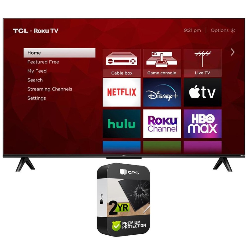 TCL 32" Class 3-Series HD 720p LED Smart Roku TV with 2 Year Extended Warranty