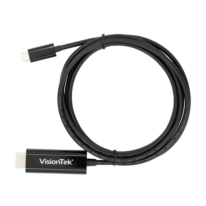 Visiontek USB C Thndrblt 3 HDMI 2M Cbl