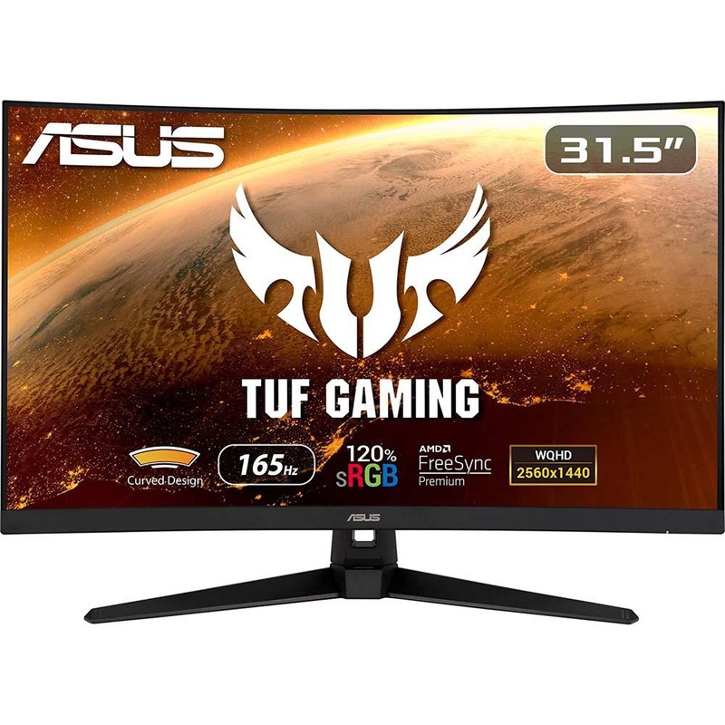 ASUS - DISPLAY 31.5IN TUF GAMING VG32VQ1B CURVED LCD WQHD 2560 X 1440 165HZ
