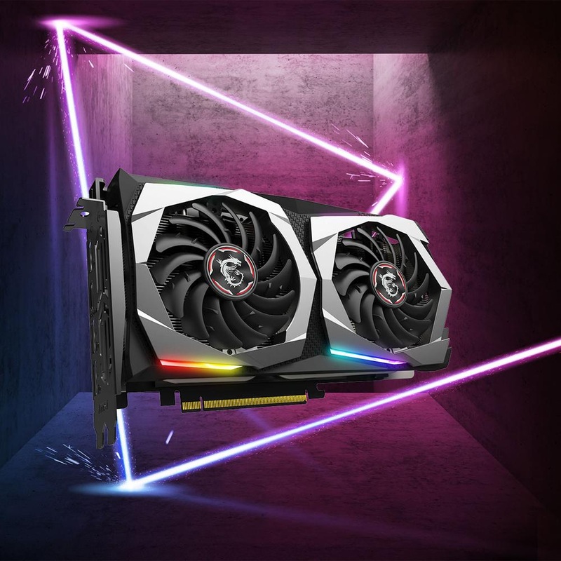 MSI COMPONENTS Gaming GEFORCE GTX 6GB Components with Dual Fan - GTX1660GAMINGX6G