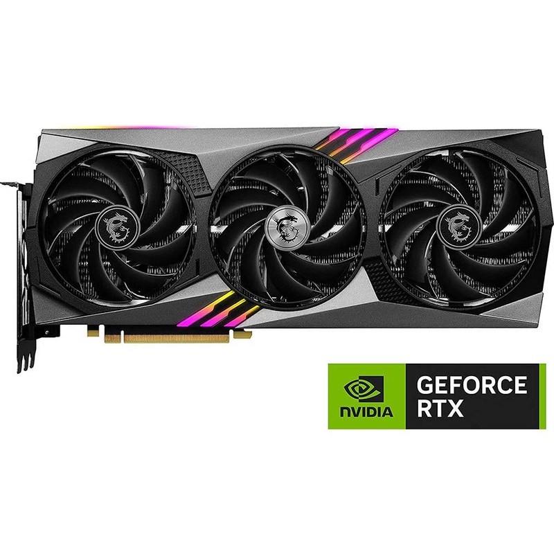 MSI GeForce RTX 4070 Ti Gaming X Trio 12G Graphics Card - G407TGXT12