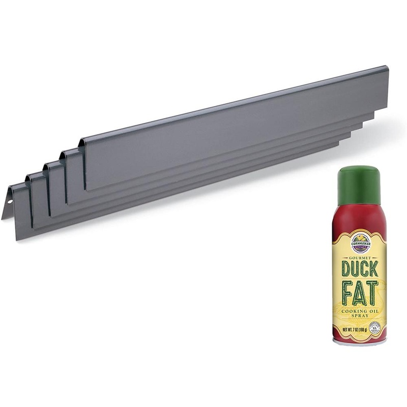 Weber Porcelain-Enameled Flavorizer Bars 22.5" with Spray Cooking Oil