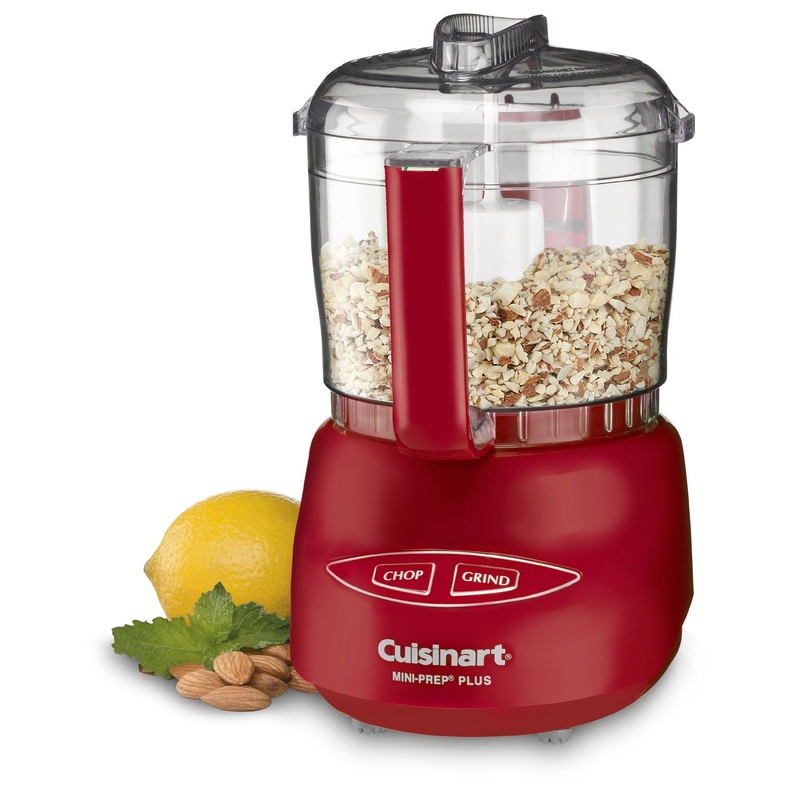 Cuisinart DLC-2A Mini Prep Plus Food Processor (Burgundy) REFURBISHED