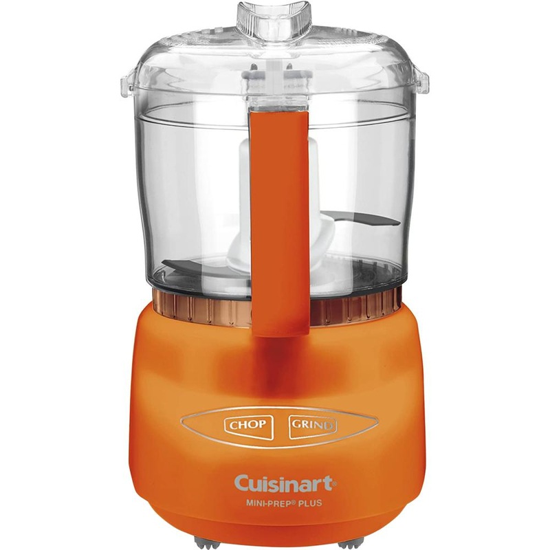 Cuisinart DLC-2A Mini Prep Plus Food Processor (Orange) REFURBISHED