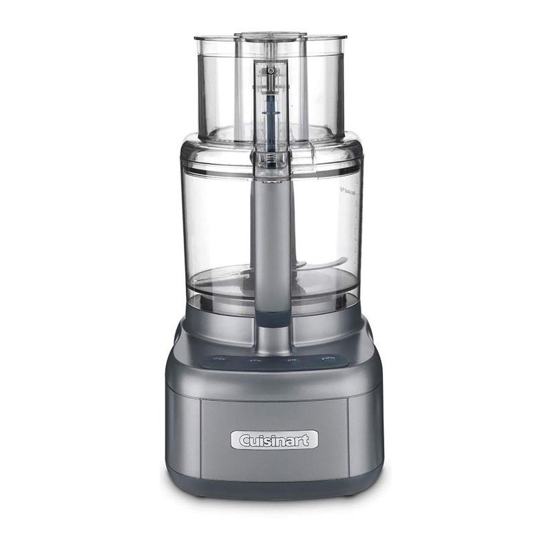 Cuisinart FP-2GMFR Elemental 11 Cup Food Processor, Gunmetal, Refurbished