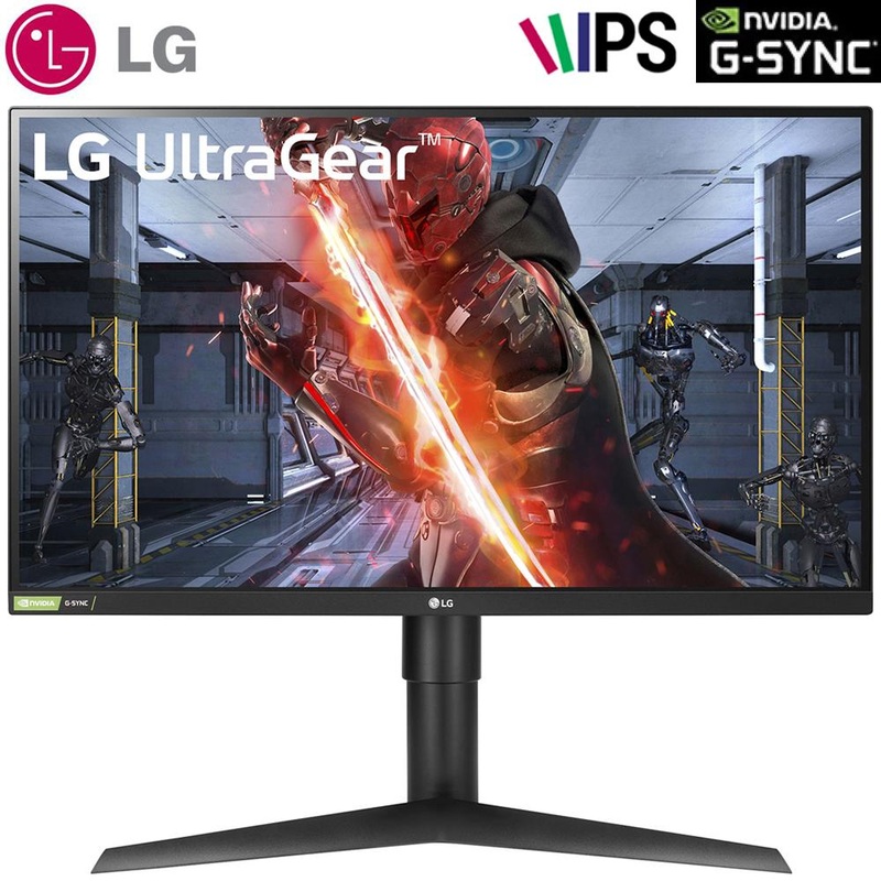LG 27" Ultragear QHD IPS 1ms NVIDIA G-SYNC Compatible Gaming Monitor Refurbished