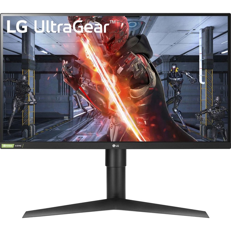 LG 27GL83A-B 27" Ultragear QHD IPS 1ms NVIDIA G-SYNC Compatible Gaming Monitor
