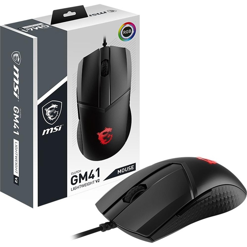 MSI Clutch GM41 Lightweight V2 Gaming Mouse - ClutchGM41V2