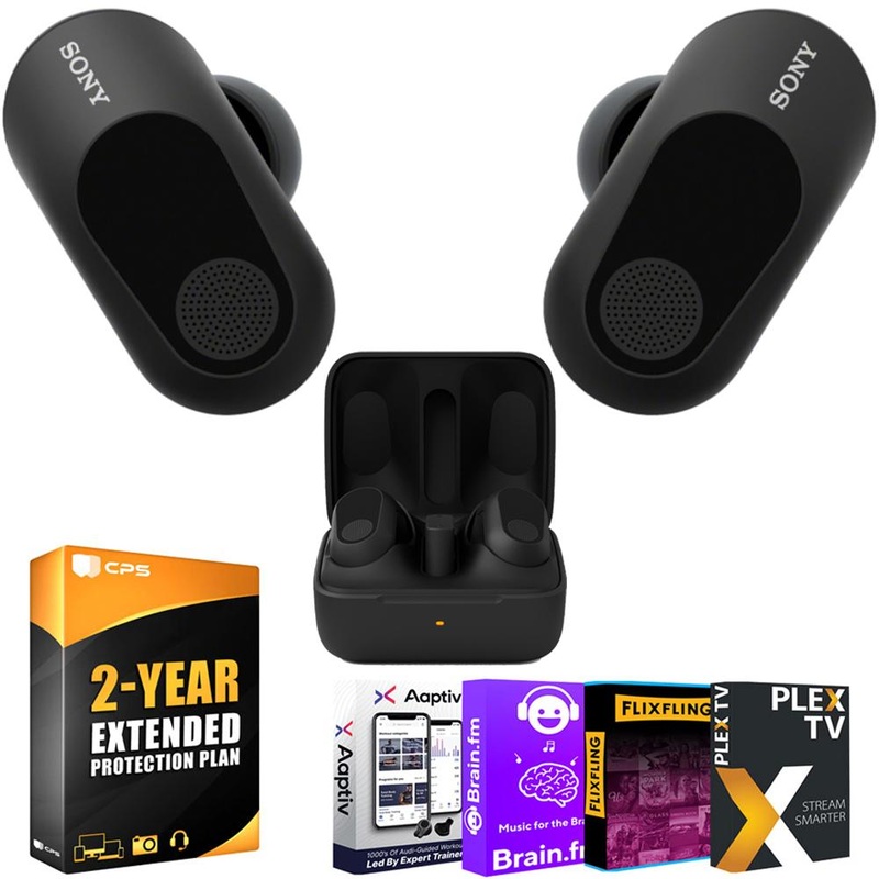 Sony INZONE Buds Truly Wireless Gaming Earbuds, Black Bundle with 2 YR Warranty