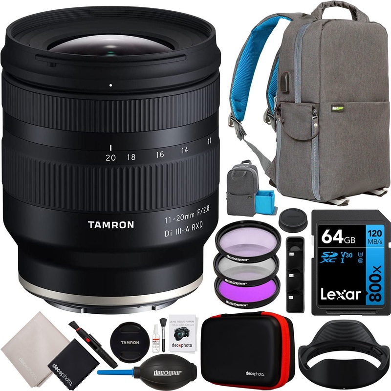 Tamron 11-20mm F2.8 DI III-A RXD Lens for Fujifilm X-Mount Mirrorless