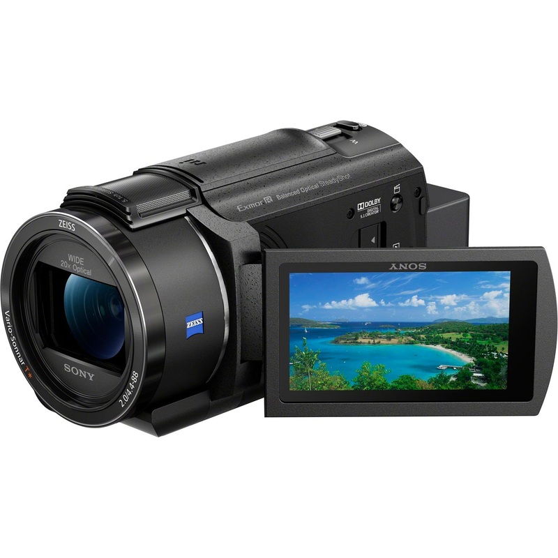 Sony AX43A Digital Video 4K Handycam Camcorder with Exmor R CMOS Sensor