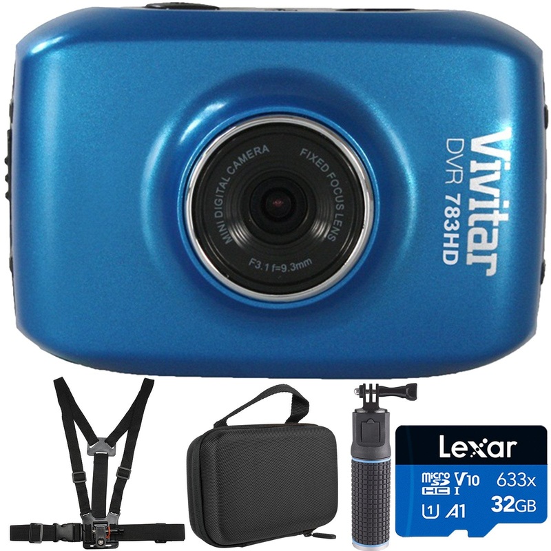 Vivitar HD Action Waterproof Camera / Camcorder Bundle