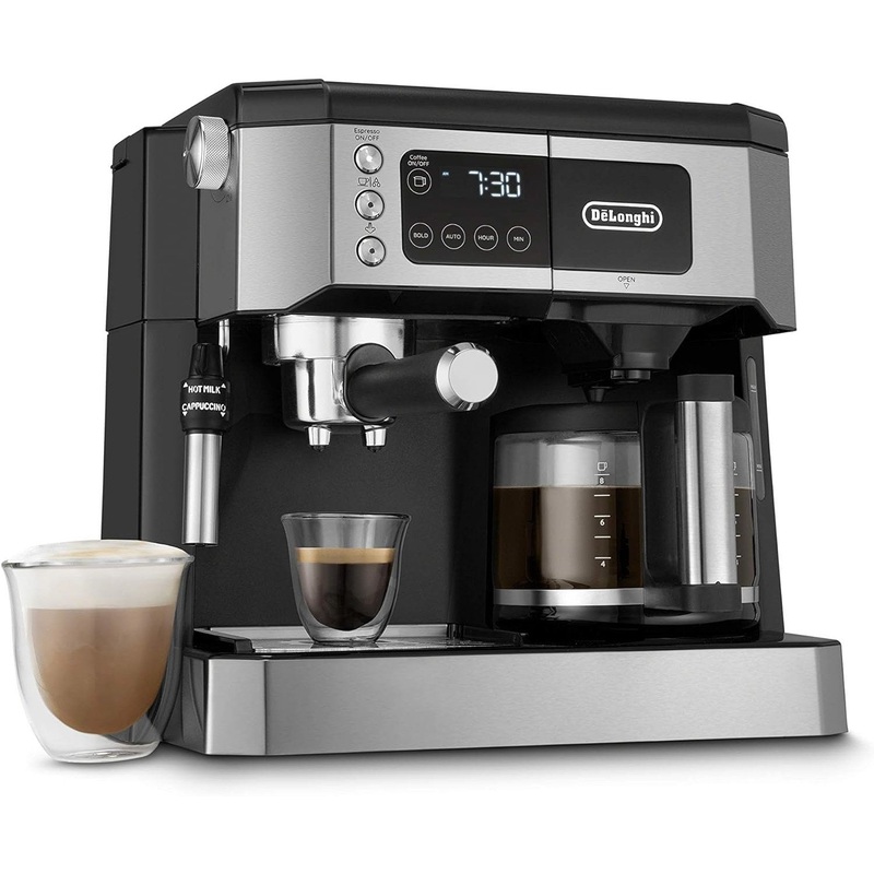 Delonghi COM532M All-in-One Combination Coffee Maker & Espresso Machine - (Refurbished)
