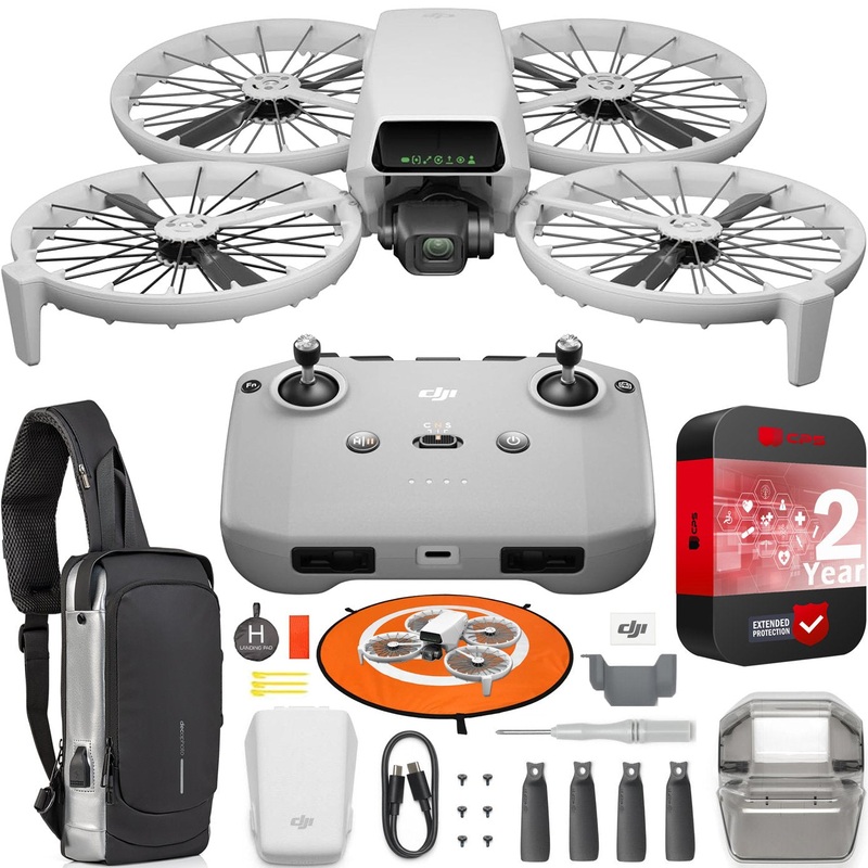 DJI Flip Drone Quadcopter 4K UHD Video Kit with RC-N3 Remote + Accessory Bundle