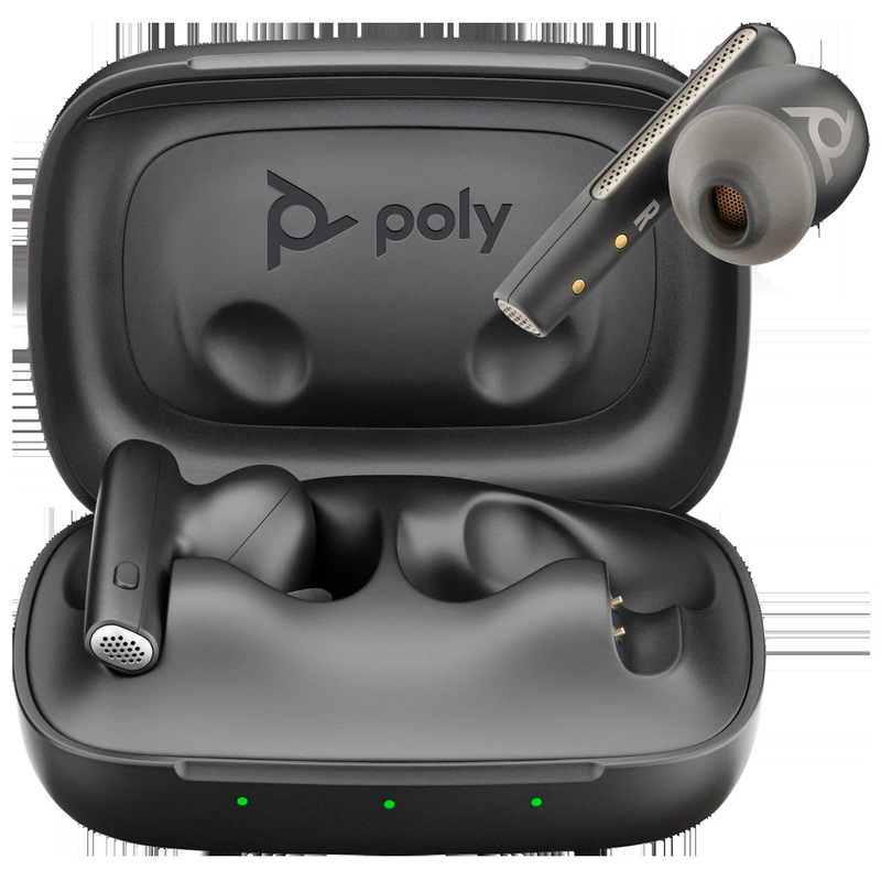Poly VOYAGER FREE 60 UC, Wireless Earbu, TEAMS (USB-C, BLACK)