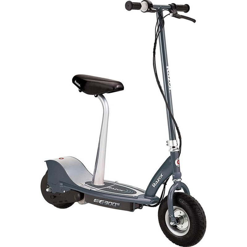 Razor E300S Seated Electric Scooter - Gray - 13116214 or 13116215