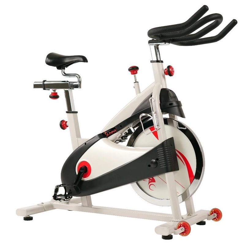 Sunny Health and Fitness SF-B1509 Exercise Belt Drive Bike Premium Indoor Cycling