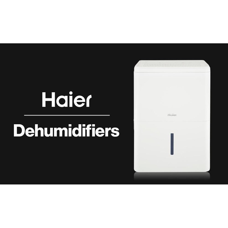 Haier ENERGY STAR 50 Pint Portable Dehumidifier for Wet Spaces - (Factory Refurbished)