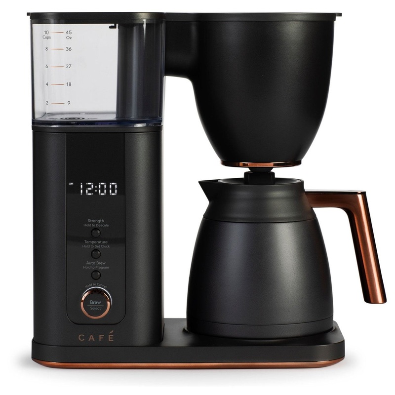 Cafe Specialty Drip Coffee Maker: SCA Certified, 10-Cup - Matte Black (Refurbished)