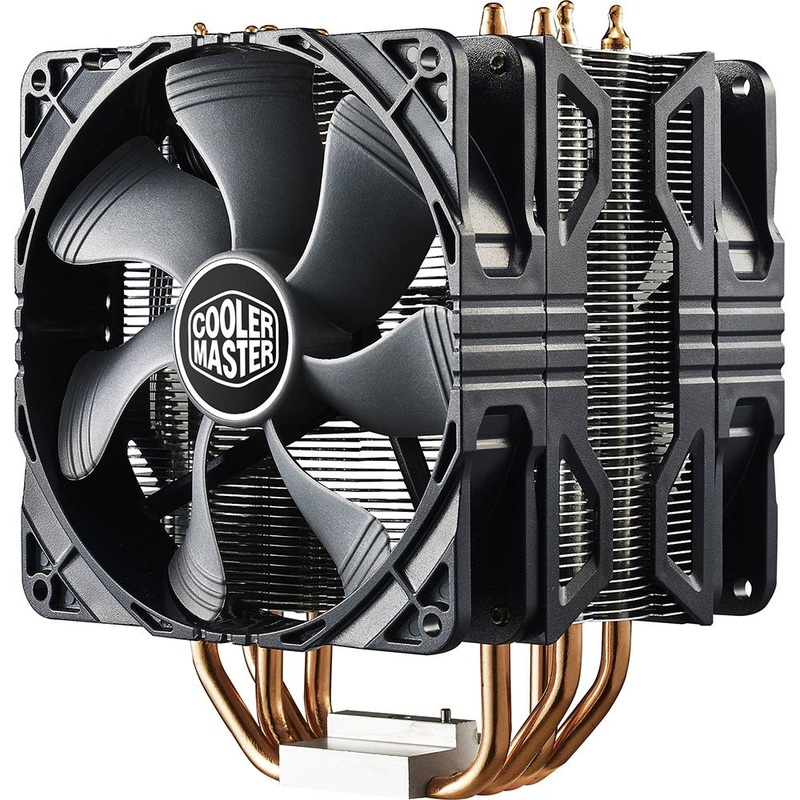 Cooler Master Hyper 212X CPU Cooler with Dual 120mm PWM Fans, Black