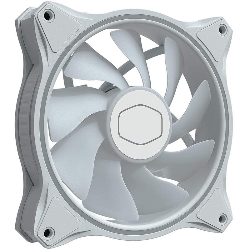 Coolermaster MF120 Halo White Edition ARGB Cooling Case Fan (MFL-B2DW-18NPA-R1)