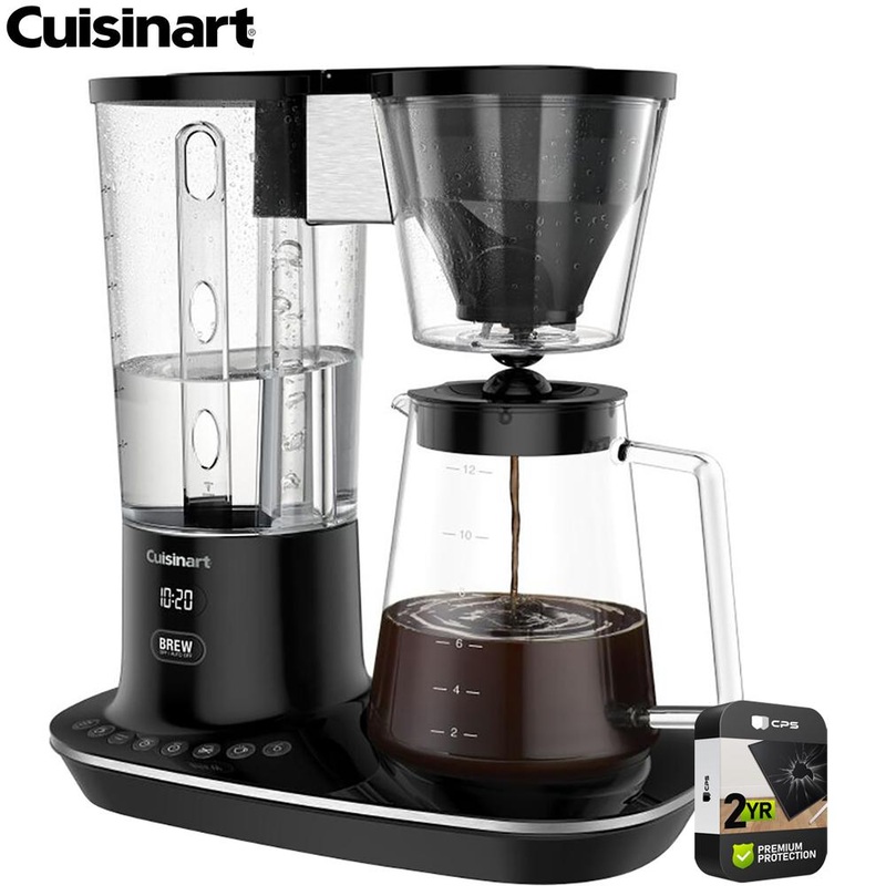 Cuisinart 12-Cup Programmable Coffee Center Coffeemaker Renewed+2 Year Warranty
