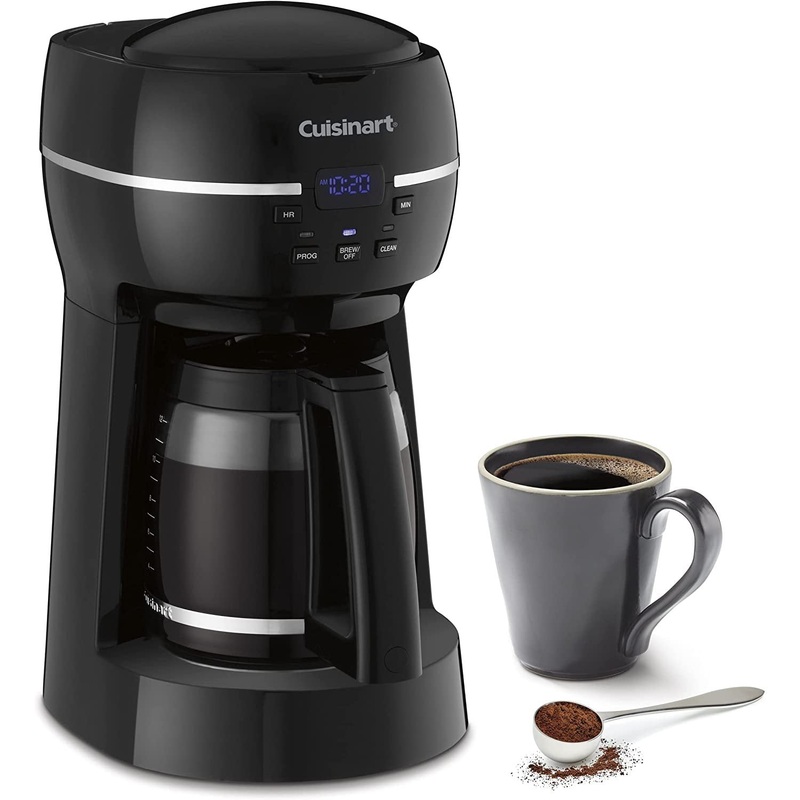 Cuisinart 12-Cup Programmable Coffeemaker, Black (DCC-1500)