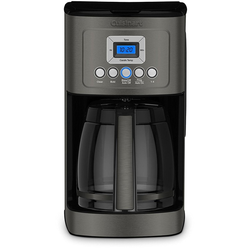 Cuisinart DCC-3200BKS PerfecTemp Coffee Maker Black Stainless Steel REFURBISHED
