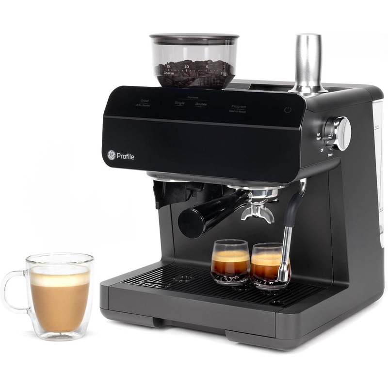 GE Profile Semi Automatic Espresso Machine & Milk Frother