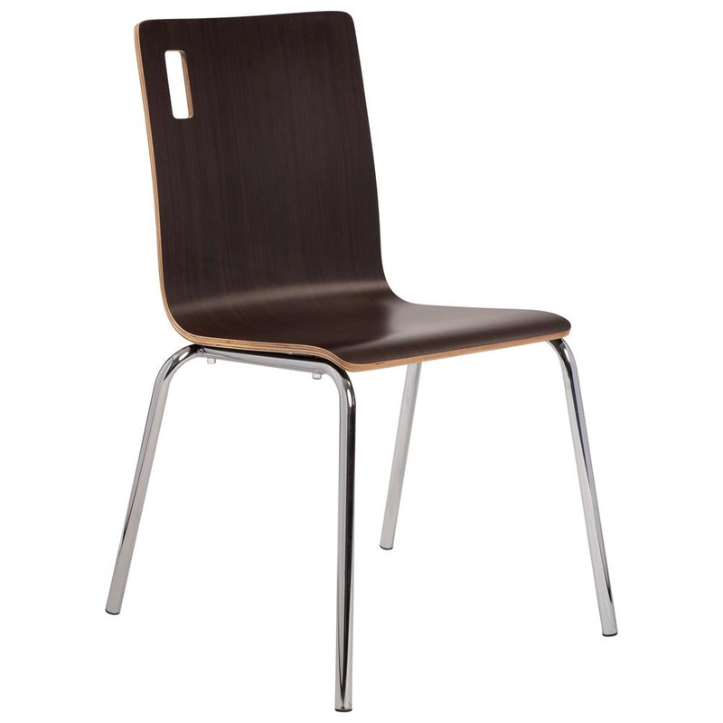 National Public Seating Bushwick Cafe Chair - Espresso (BCC21)