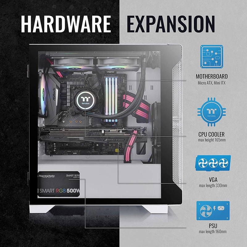 Thermaltake S100 TG White Case