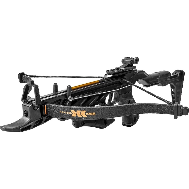 Bear Archery Desire XL Self-Cocking Pistol Crossbow with 3 Premium Bolts