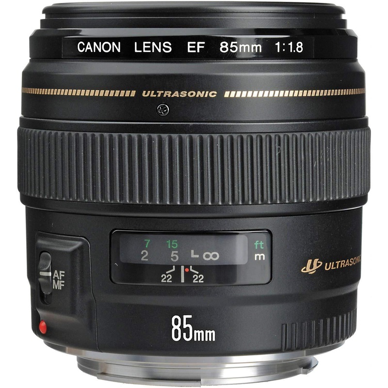 Canon EF 85mm f/1.8 USM Medium Telephoto Lens for Canon SLR Cameras