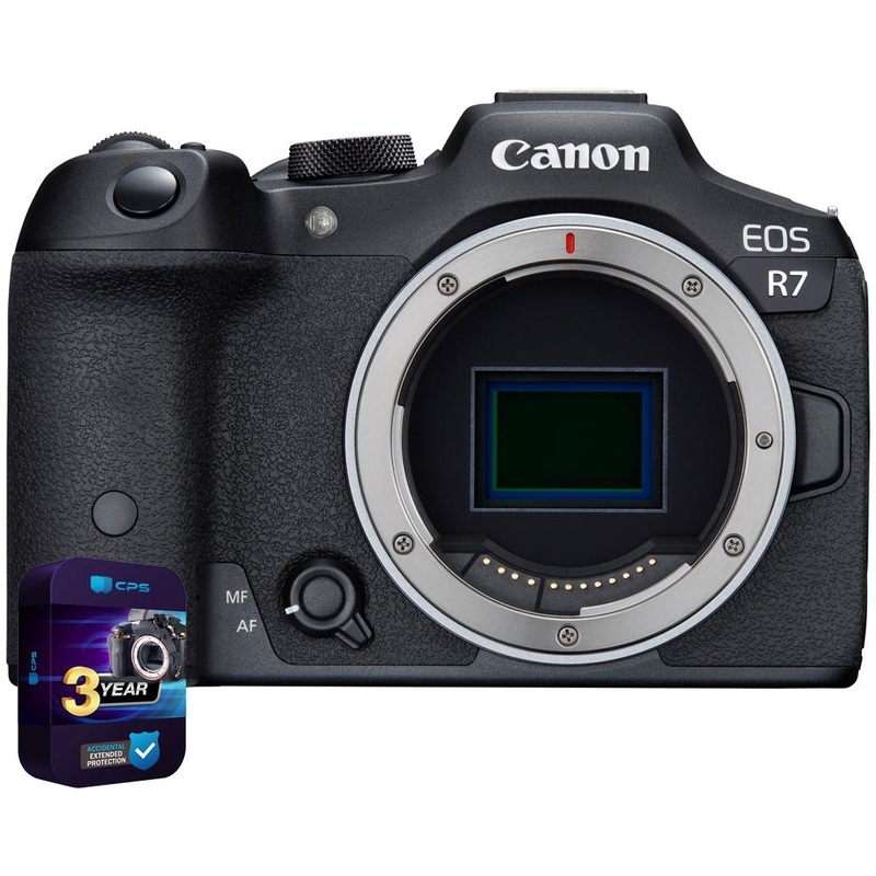 Canon EOS R7 APS-C Camera with 4K Video 32.5 MP CMOS Body + 3 Year Warranty
