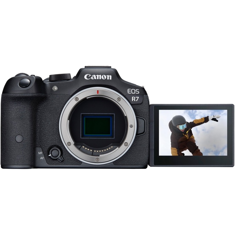 Canon EOS R7 Mirrorless APS-C Camera with 4K Video 32.5MP CMOS Sensor Body Bundle