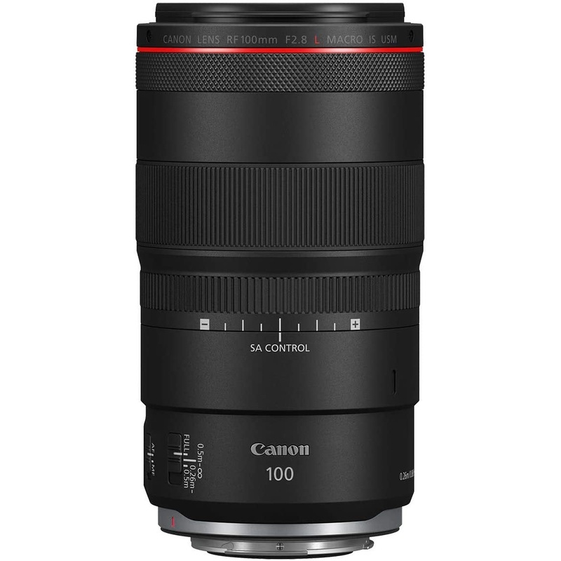 Canon RF 100mm F2.8 L MACRO IS USM Full Frame Medium Telephoto AF Lens 4514C002 Bundle
