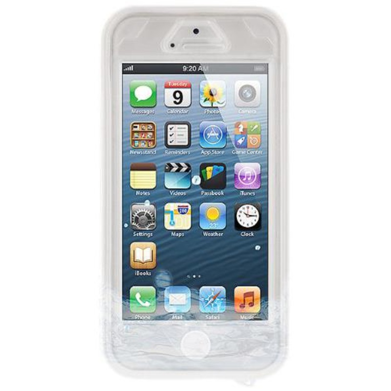 NAZTECH Vault Waterproof Cover for iPhone SE, 5 and 5s - White