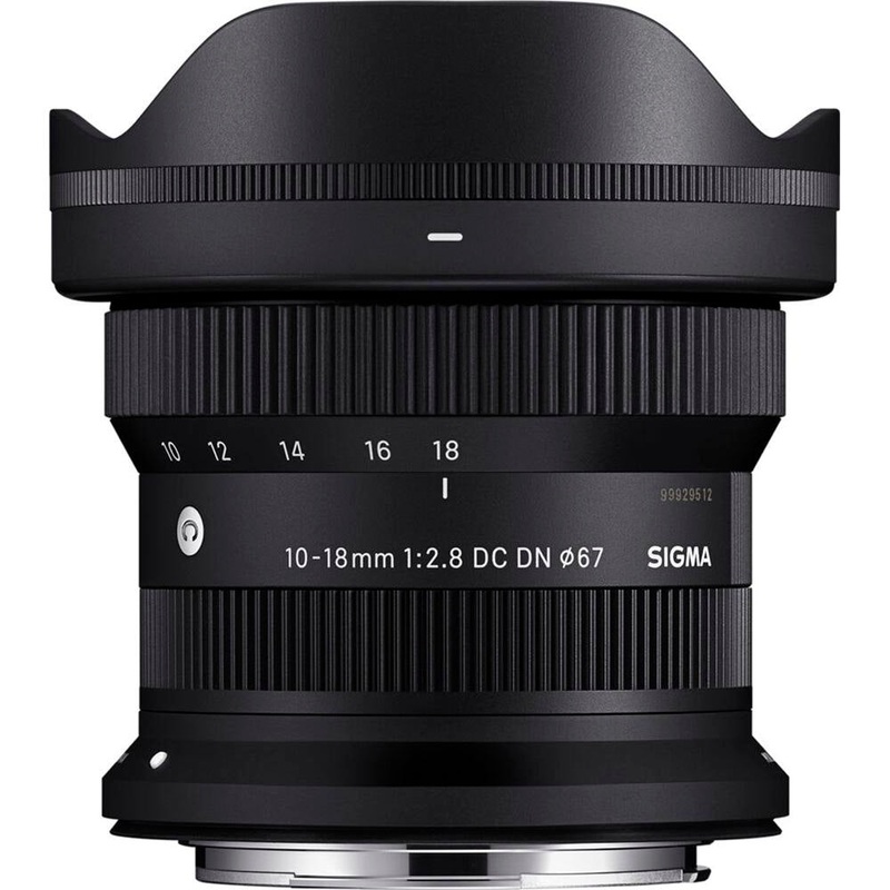 Sigma 10-18mm F2.8 DC DN | Contemporary Lens Mount (Canon RF) - Open Box