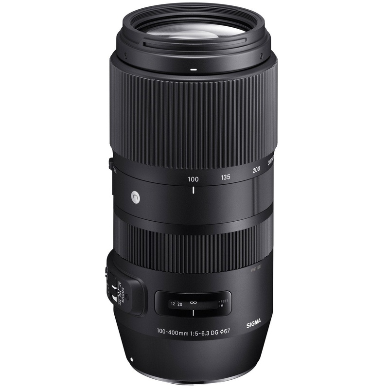 Sigma 100-400mm F5-6.3 DG OS HSM Contemporary Full Frame Telephoto Lens (Canon) 729954