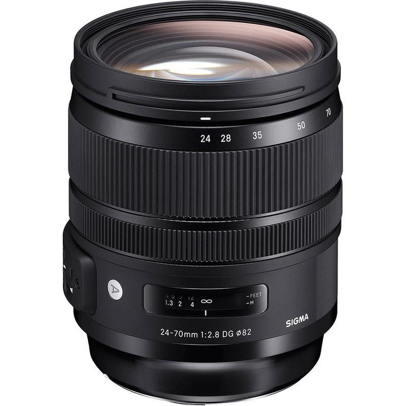 Sigma 24-70mm F2.8 DG OS HSM Art Lens for Canon Mount (576-954) - Open Box