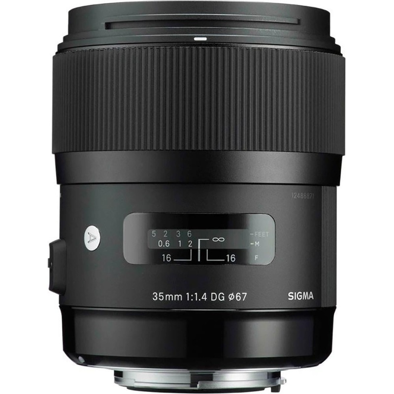Sigma Art Wide-angle lens - 35 mm - F/1.4 DG DG HSM- Canon EF - Open Box