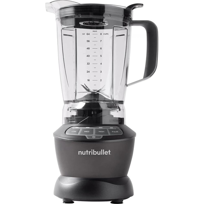 NutriBullet NBF50400 Countertop Blender , 64 Ounces, 1200 Watt, Dark Gray - Refurbished