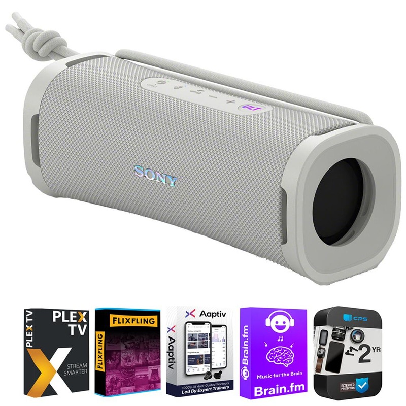 Sony EXTRA BASS Portable Bluetooth Speaker 2024 White + Audio & 2 Year Warranty