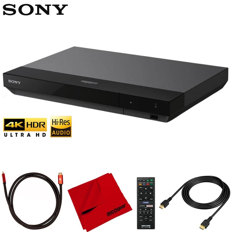 Sony UBP-X700M HDR 4K UHD Network Blu-ray Disc Player + Accessories Bundle