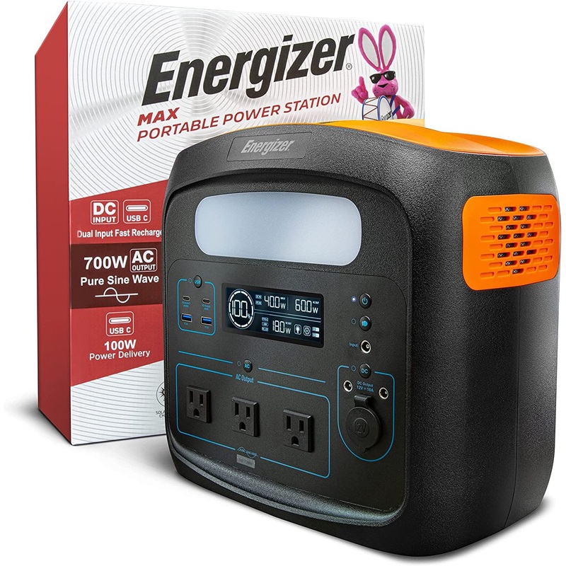 Energizer 960W MAX Portable Power Station Solar Generator