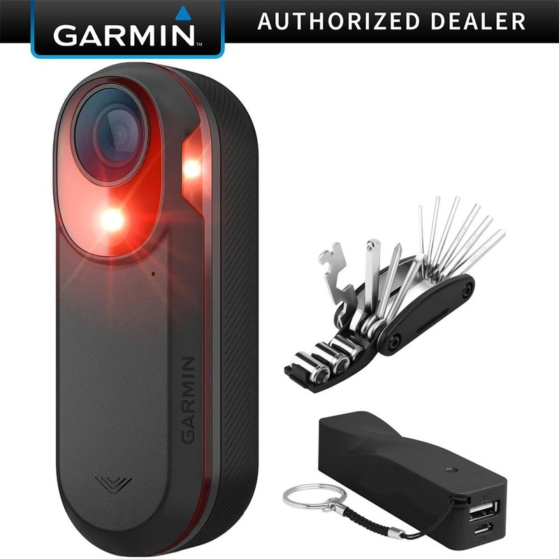 Garmin Varia RCT715 Rearview Radar w/Camera & Tail Light +Power Bank + 16-in-1 Tool Kit