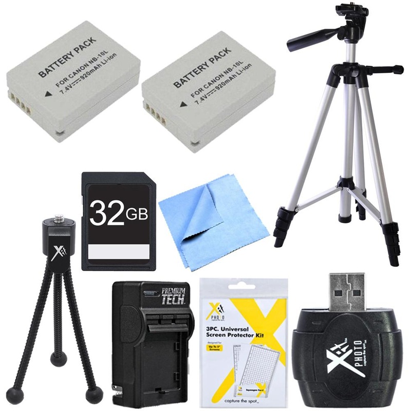 Generic Ultimate NB-10L Battery Bundle for Canon Powershot G16, SX50, G1X, SX60 Cameras