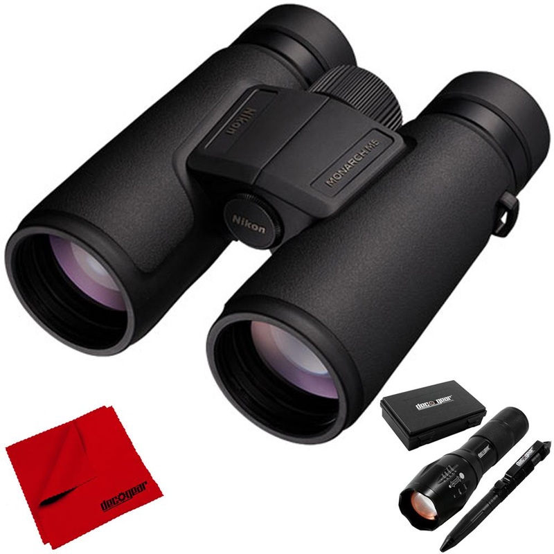 Nikon Monarch M5 8X42 Binoculars with 8x Magnification Power + Deco Tactical Set