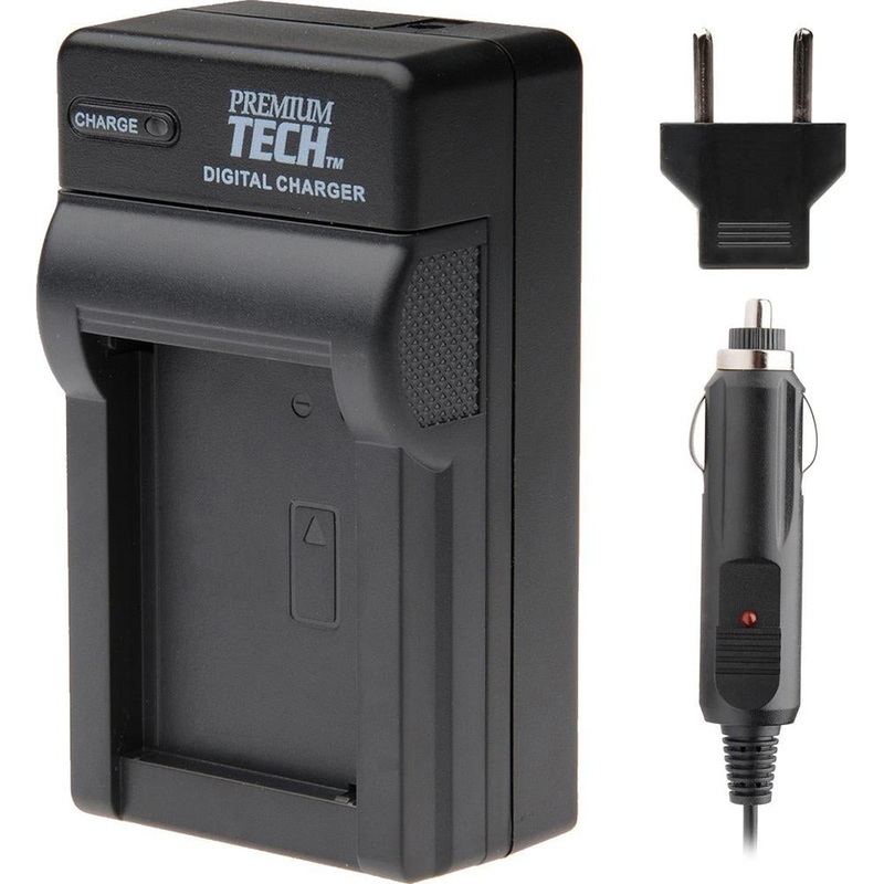 Vidpro AC/DC Rapid battery charger for Olympus li50b, Nikon enel11,Sony BK1,Pentax li78