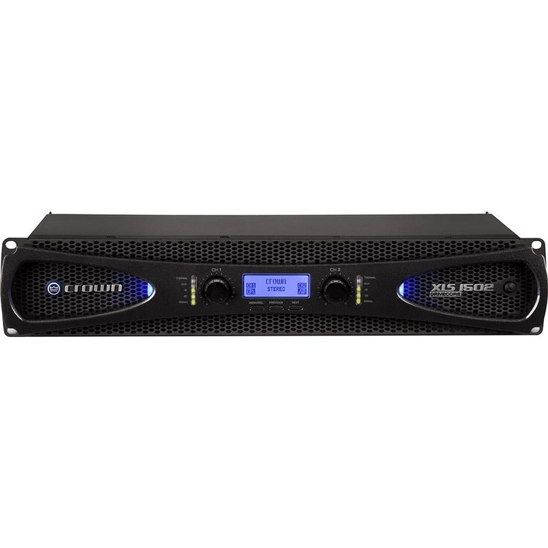 Crown XLS1502 DriveCore 2 Series 2-channel; 525W at 4-ohm Power Amplifier - Open Box